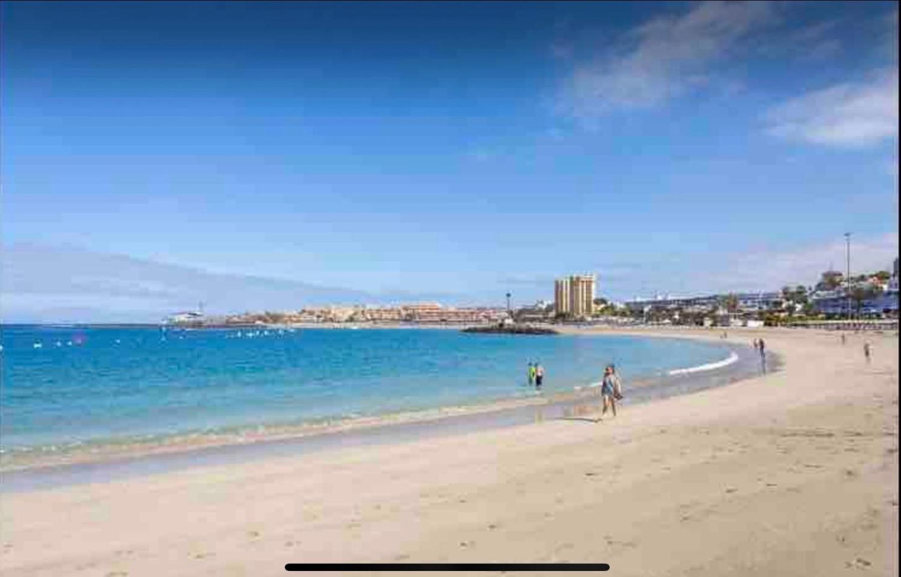 Playa De Los Cristianos Apto A 5Min De La Playa Terraza Con Vistas Al Mar Εξωτερικό φωτογραφία